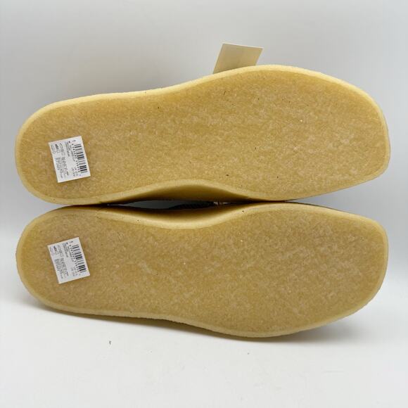 Clarks Mens Wallabee Cup Moccasin Loafers US 13 M Tan Corduroy Nubuck NIB - Picture 12 of 13